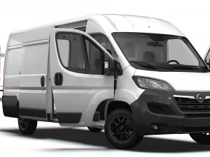 Interni Opel Movano Van L4H2 HQ 2023 Modello 3D