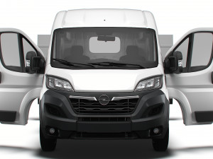 Opel Movano Van L4H2 HQ Interior 2023 Modèle 3D