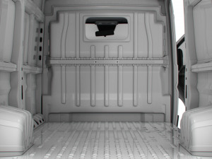 Opel Movano Van L4H2 HQ Interior 2023 Modèle 3D