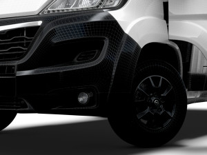 Opel Movano Van L4H2 HQ Interior 2023 Modèle 3D