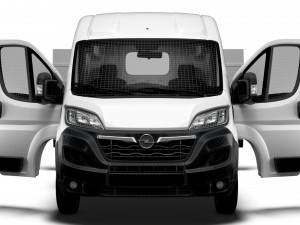 Opel Movano Van L4H2 HQ Interior 2023 Modèle 3D
