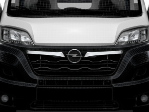 Opel Movano Van L4H2 HQ Interior 2023 Modèle 3D