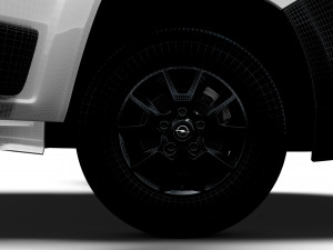 Opel Movano Van L4H2 HQ Interior 2023 Modèle 3D