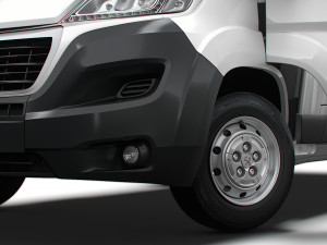 Peugeot Boxer Van L4H2 HQ Interior 2023 Modèle 3D