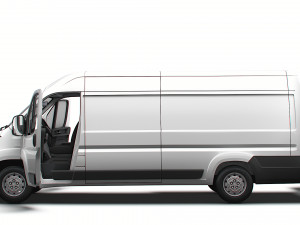 Peugeot Boxer Van L4H2 HQ Interior 2023 Modèle 3D