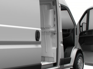 Peugeot Boxer Van L4H2 HQ Interior 2023 Modèle 3D