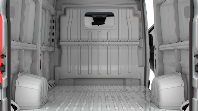 Peugeot Boxer Van L4H2 HQ Interior 2023 3D Model