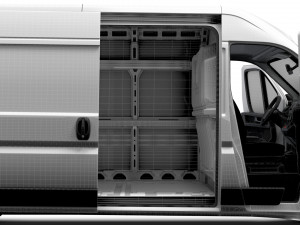 Peugeot Boxer Van L4H2 HQ Interior 2023 Modèle 3D