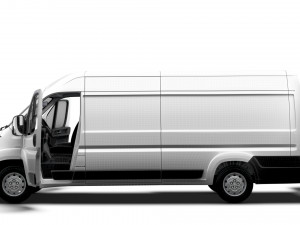Peugeot Boxer Van L4H2 HQ Interior 2023 Modèle 3D