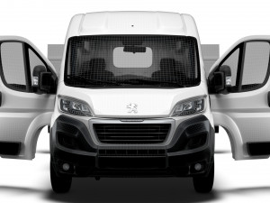 Peugeot Boxer Van L4H2 HQ Interior 2023 Modèle 3D
