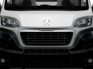 Peugeot Boxer Van L4H2 HQ Interior 2023 Modèle 3D