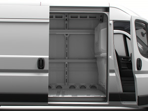 RAM Promaster Van L4H2 HQ Interior 2023 3D Model