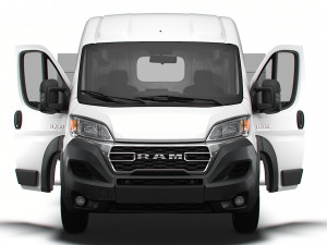 RAM Promaster Van L4H2 HQ Interior 2023 3D Model