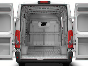 RAM Promaster Van L4H2 HQ Interior 2023 3D Model