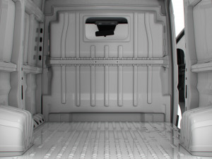 RAM Promaster Van L4H2 HQ Interior 2023 3D Model