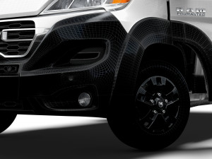 RAM Promaster Van L4H2 HQ Interior 2023 3D Model