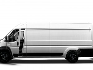 RAM Promaster Van L4H2 HQ Interior 2023 3D Model