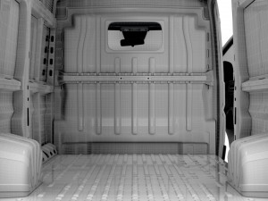 RAM Promaster Van L4H2 HQ Interior 2023 3D Model