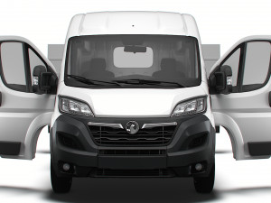 Vauxhall Movano Van L4H2 HQ Interior 2023 3D Model