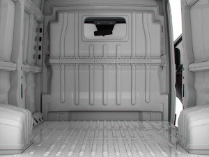Vauxhall Movano Van L4H2 HQ Interior 2023 3D Model