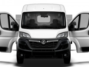 Vauxhall Movano Van L4H2 HQ Interior 2023 3D Model