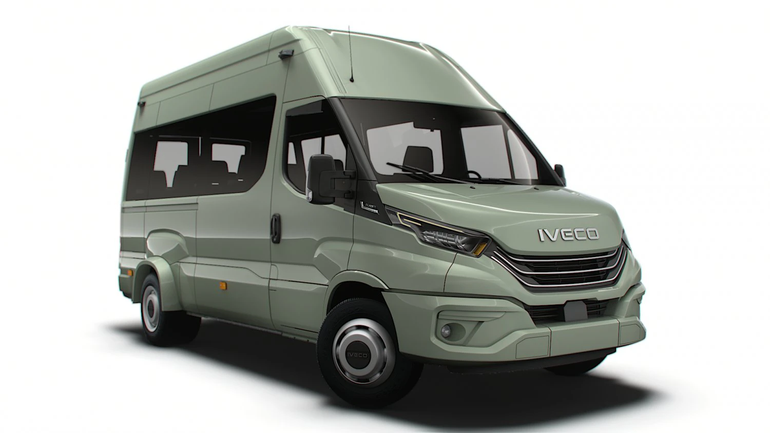 Iveco Daily Minibus L3H3 2024 3D Model .c4d .max .obj .3ds .fbx .stl .blend 
