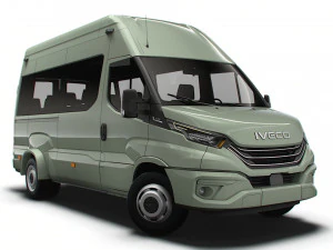 Iveco Daily Minibus L3H3 2024 Modello 3D
