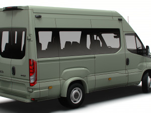 Iveco Daily Minibus L3H3 2024 Modello 3D