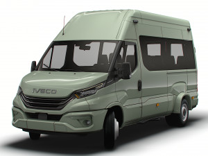 Iveco Daily Minibus L3H3 2024 Modello 3D