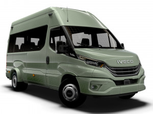 Iveco Daily Minibus L3H3 2024 Modello 3D
