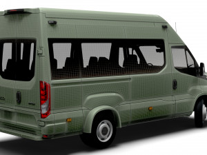 Iveco Daily Minibus L3H3 2024 Modello 3D