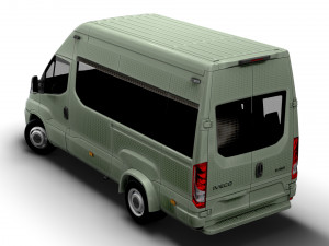 Iveco Daily Minibus L3H3 2024 Modello 3D
