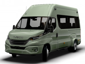 Iveco Daily Minibus L3H3 2024 Modello 3D