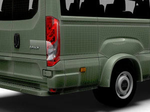Iveco Daily Minibus L3H3 2024 3D Model