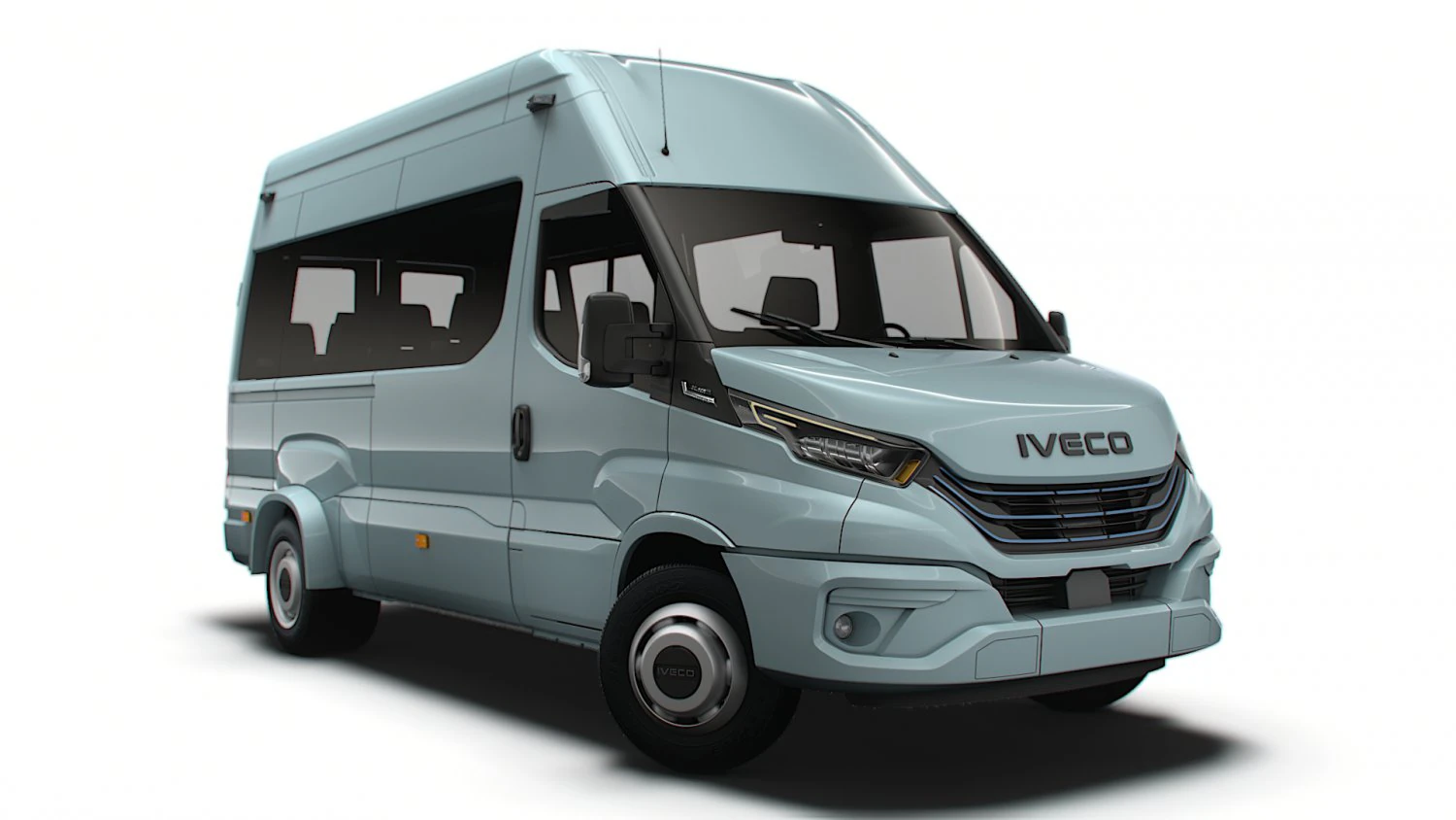 Iveco eDaily Minibus L3H3 2024 3D Model .c4d .max .obj .3ds .fbx .stl .blend