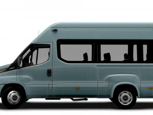 Iveco eDaily Minibus L3H3 2024 3D Model