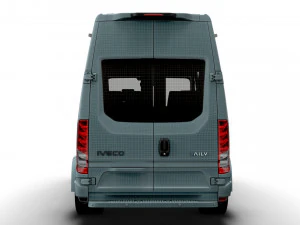 Iveco eDaily Minibus L3H3 2024 3D Model