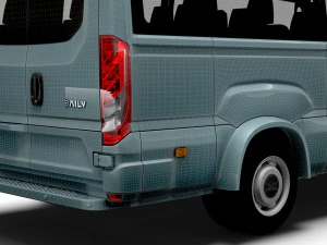 Iveco eDaily Minibus L3H3 2024 3D Model