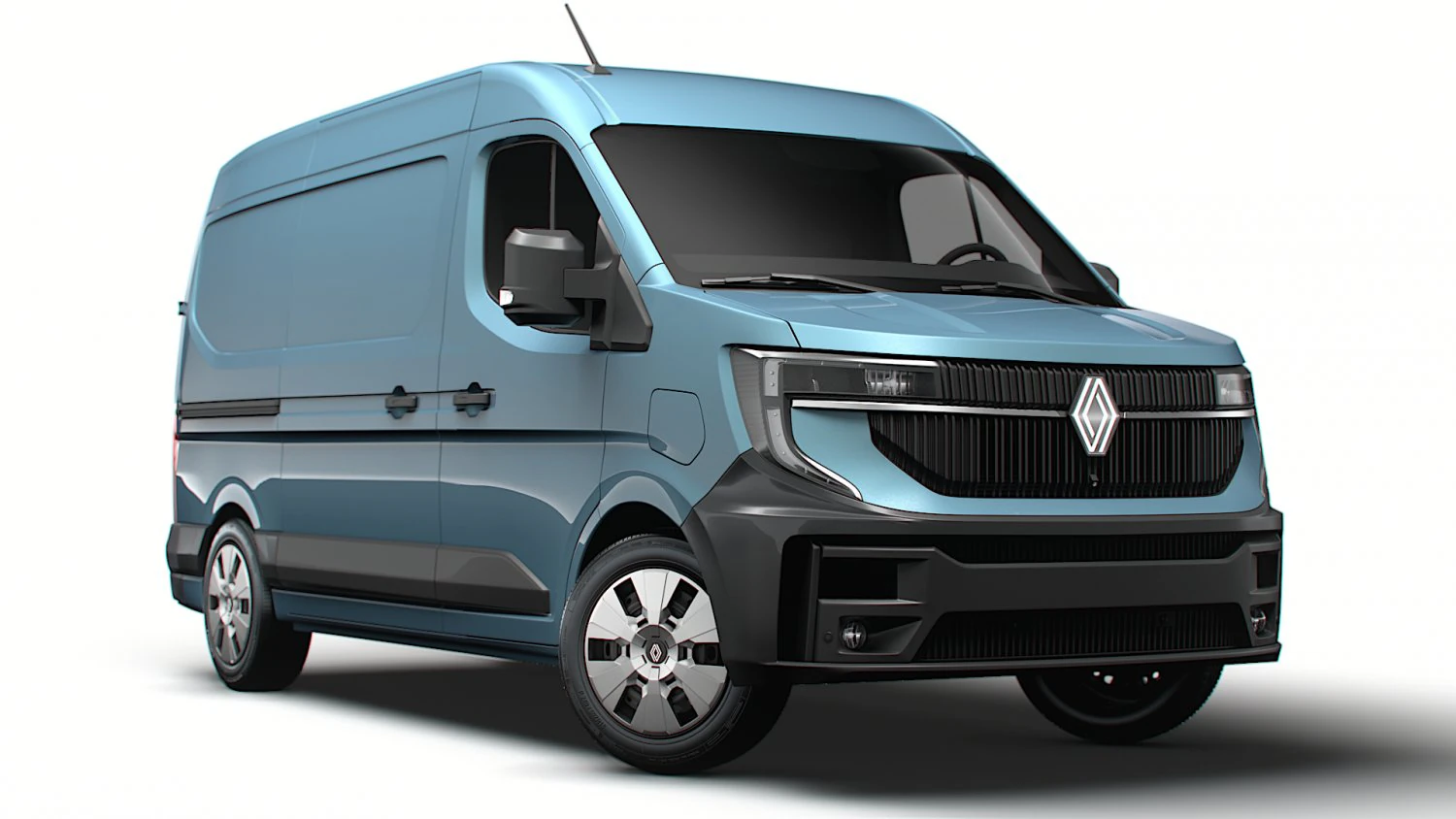 Renault Master E-TECH L2H2 Van 2024 3D Model .c4d .max .obj .3ds .fbx .stl .blend 