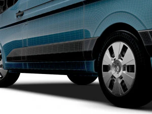 Renault Master E-TECH L2H2 Van 2024 3D Model