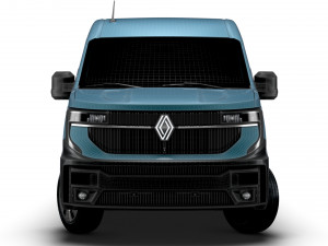 Renault Master E-TECH L2H2 Van 2024 3D मॉडल