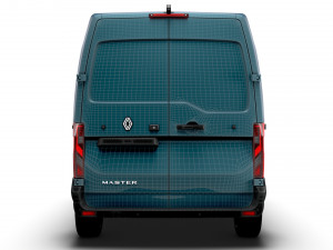 Renault Master E-TECH L2H2 Van 2024 3D मॉडल