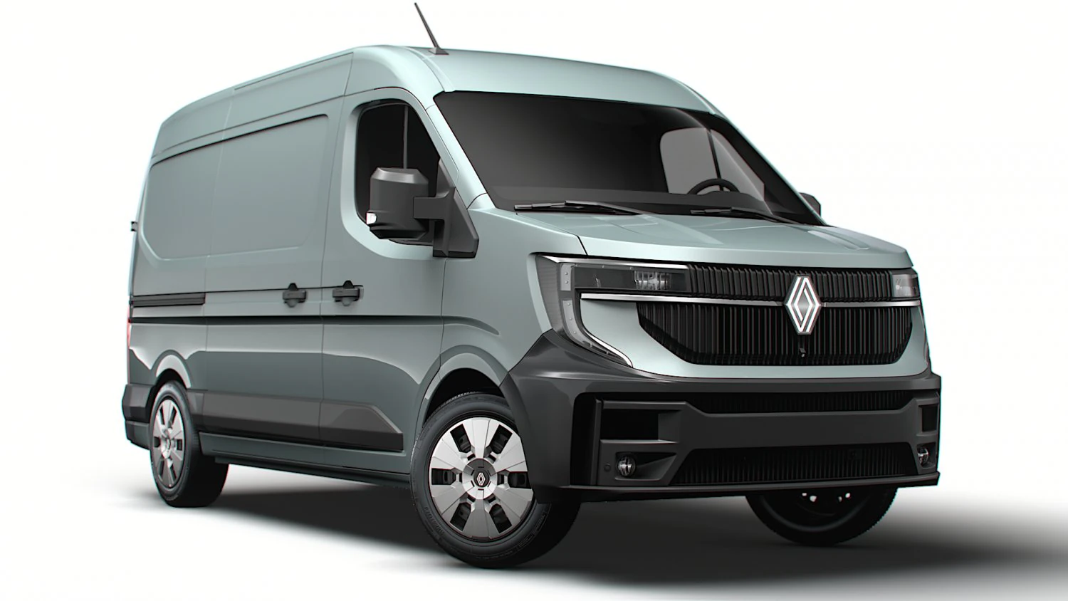 Renault Master L2H2 Van 2024 3D Model .c4d .max .obj .3ds .fbx .stl .blend