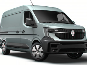 Renault Master L2H2 Van 2024 3Dモデル