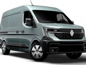 Renault Master L2H2 Van 2024 3D Model