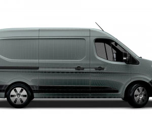 Renault Master L2H2 Van 2024 3D Model