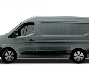 Renault Master L2H2 Van 2024 3D Model