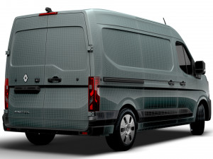 Renault Master L2H2 Van 2024 3D Model