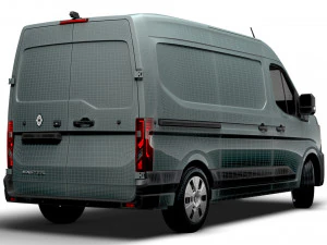Renault Master L2H2 Van 2024 3D Model