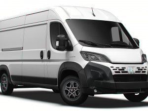 Fiat e Ducato Van L3H2 2024 Modelo 3D